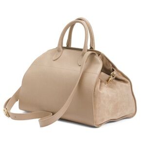 ❤️ANNA PAOLA GENUINE ITALIAN LEATHER & SUEDE TOTE (NWT)❤️